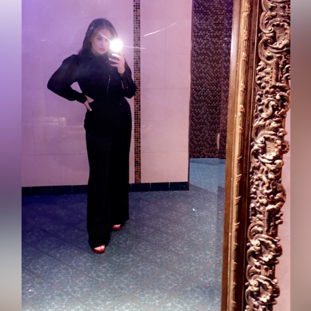 BCBG - Black Wide-leg Jumpsuit